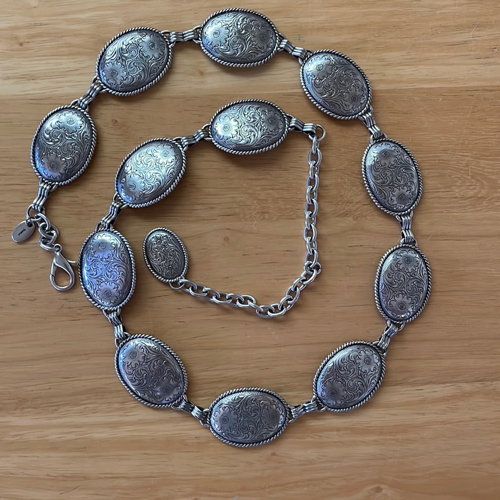 Silver Concho Belt